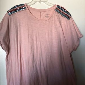 Lane Bryant Sequined Tee